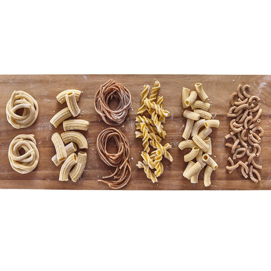 accesorio de batidora de pie con prensa para pasta gourmet