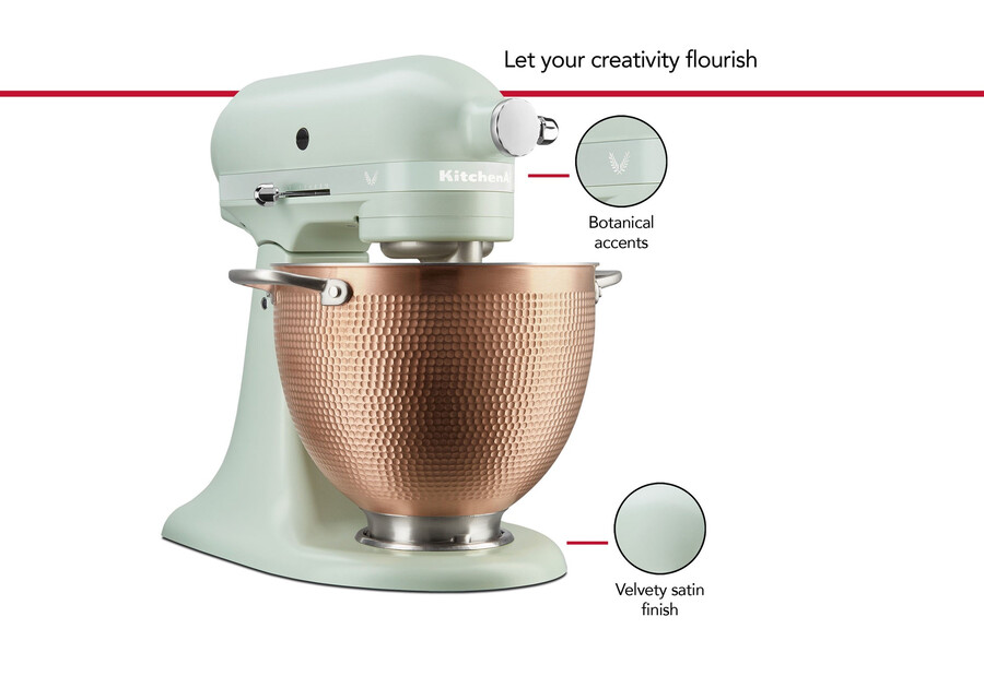 batidora de pie ksm180 blossom artisan serie design