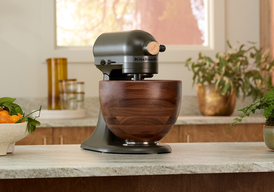 batidora de pedestal con cabezal inclinable evergreen ksm180