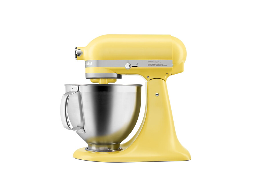 batidora de pie artisan con cabezal inclinable - mantequilla ksm195