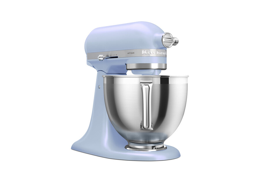 batidora de pedestal artisan con cabezal inclinable - sal azul ksm195