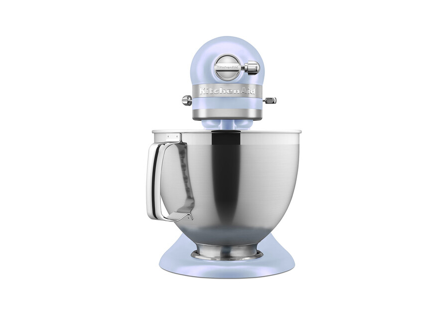 batidora de pedestal artisan con cabezal inclinable - sal azul ksm195