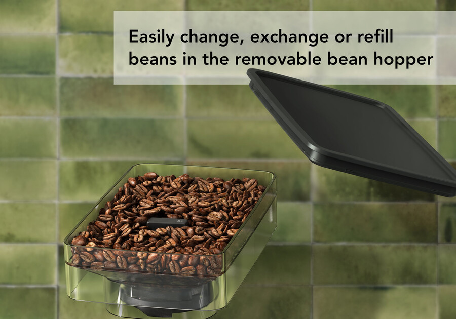 máquina de café expreso semiautomática con molinillo de muelas